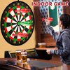 TEMI Giant Dart Board Game for Kids & Adults, 29in Dartboard with 20pcs Sticky Darts for Boys Girls 3 4 5 6 7 8 Years, Perfect for Indoor and Outdoor Gamd Party
