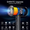 SHRATE Ionic Hair Dryer, Professional Salon Negative Ions Blow Dryer, Powerful 1800W for Fast Drying, 3 Heating/ 2 Speed, Cool Button, Damage Free Hair with Constant Temperature, Low Noise, Black