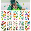 Habett Tattoos for Kids, 60 Sheets Mixed Styles Temporary Tattoos Stickers Set for Girls and Boys, Space Dinosaur Animals Tattoos for Kids Birthday Party Supplies
