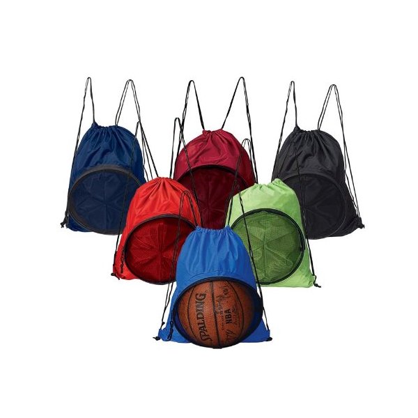 Sport Ball Drawstring Backpack- (Lime)