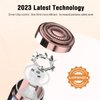 SEIHAI Hair Removal Device(2023), Facial Hair Removal for Women, Rechargeable Hair Remover for Women, Facial Hair Remover for Face, Upper Lip, Chin, Included 2 x Replacement Heads