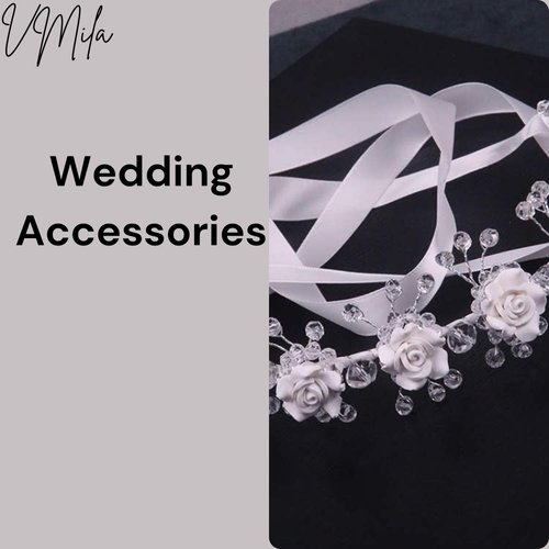 VMila Flower Crown - Elegant Wedding Hair Accessories, Beautiful Flower Girl Headpiece, Perfect for Bridesmaids and Flower Girls, Suitable for All Hair Types (Purple)