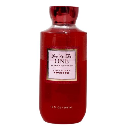 Generic Bath and Body Work YOU'RE THE ONE Duo Gift Set - Shower Gel and Body Lotion - Full Size, Red