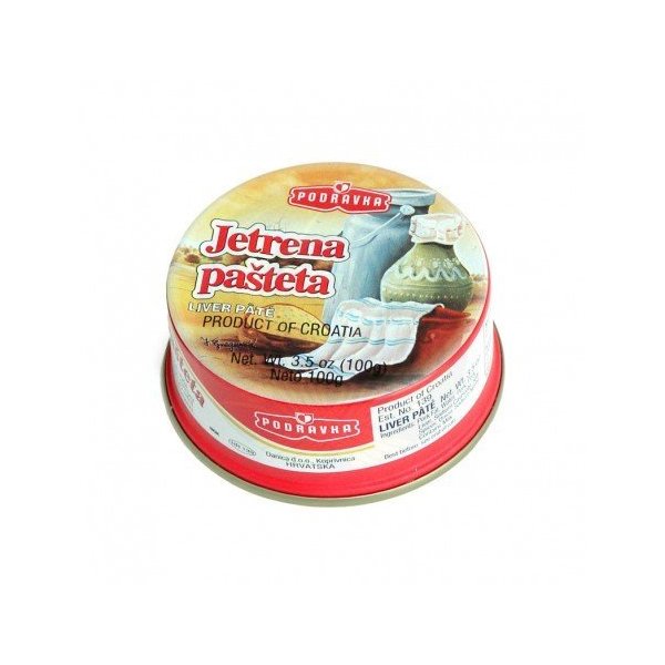 Podravka Jetrena Pasteta 3.5 oz by Podravka