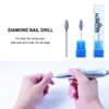 NMKL38 Diamond Bur 3/32" Russian Electric Nail Drill Bit File Stainless Steel Professional Podiatry Chiropody Pedicure Manicure Drill Bit