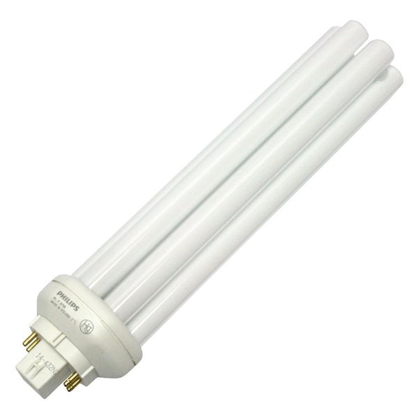 Philips 57W 4 Pin GX24q5 Cool White Triple Twin Tube CFL Bulb