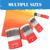 Falling in Art 3PCS Filbert Paddle Paint Brush Set, Scale Brush for Oil and Acrylic Paints(1 Inch,2 Inch,3Inch)