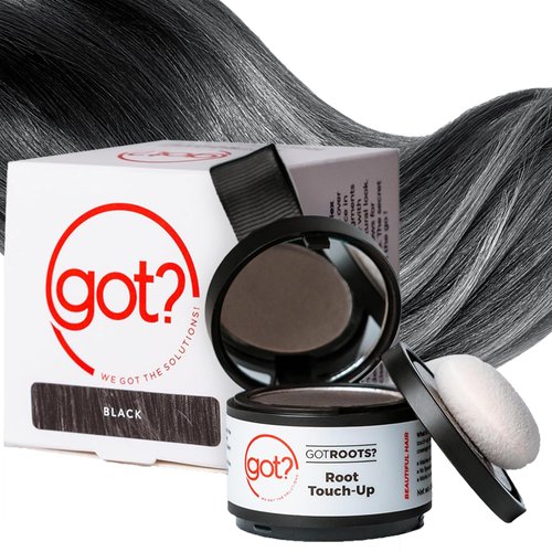 got? WE GOT THE SOLUTIONS! Pigment Infused Root Touch Up Hair Color, Brow Filler & Hairline Powder for Black Hair - Temporary Thinning & Gray Hair Cover Up - 0.14 Ounce