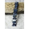 Dumortierite Stone French Barrette Hair Clip 4" or 100 mm Length