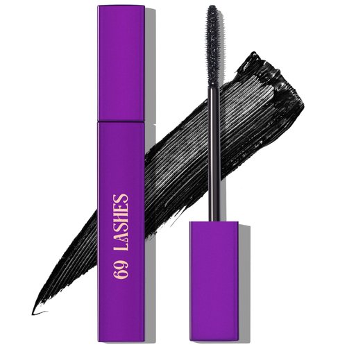 SELESTIA BEAUTY Double Volume & Length Mascara 69 Lashes - Black Mascara with Silky-Smooth Formula - Thickness and Definition