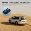 (Upgraded) Magnetic Key Holder Under car,Magnetic Keychain,Magnetic Key Box,Key Holder Magnetic,Hide a Key Magnetic Holder,Waterproof Magnetic Key Hider Outdoor