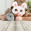 CiyvoLyeen Farm Animal Party Masks Barnyard Animal Felt Masks for Petting Zoo Farmhouse Theme Birthday Party Favors Kids Costumes Dress-Up Party Supplies(12 Pieces)