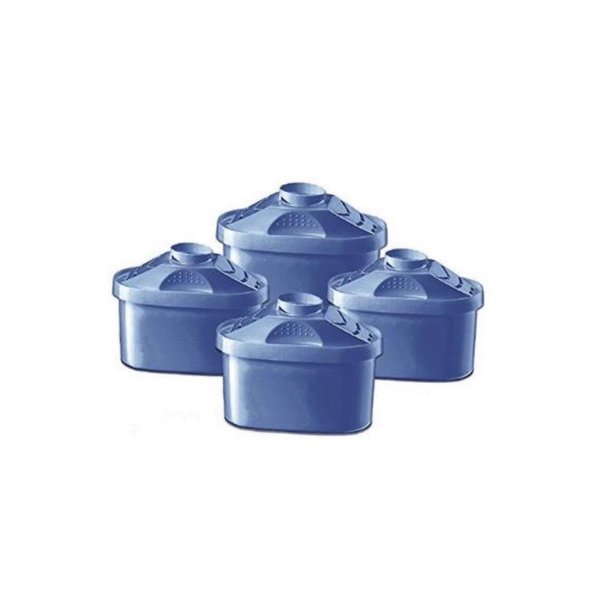 Lake Industries Alkaline Water Pitcher Cartridge Replacement | 150 liters/40 Gallon Capacity | Pure Clean Hydration | 4-Pack