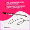 Eyebrow Pencil By Wet n Wild Brow-Sessive Brow Makeup Pencil Liner Blending Brush, Precise, Fine Tip, Shapes, Defines, Fills, Dark Brown