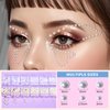 Teenitor Face Glitter with Face Gems Face Glue for Women, Face Pearls & Body Glitter Set for Makeup, Hair Glitter Face Jewels for Kids with Wax Pencil, Red Glitter Sparkles Rhinestones for Face