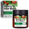 Tiuedu Batana Oil Hair Mask 4.2 Fl Oz, Deep Repair Conditioning Batana Oil,Strengthens & Nourishes Hair Oil, Biotin Deep Treatment, Hair Mask to Repair Dry, Damaged & Frizzy Hair for All Hair Types