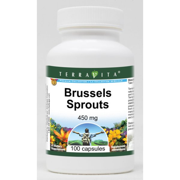 Brussels Sprouts - 450 mg (100 Capsules, ZIN: 519408) - 3 Pack