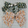 Bow Knot Hair Clips for Women Falling Floral Barrette Bow Hair Clip Boho Metal French Hair Clips for Thick and Fine Hair Cute Hair Accessories