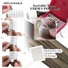 Moresoo Tape in Hair Extensions Ombre Human Hair Tape in Extensions Balayage Off Black to Brown Mix with Blonde Tape in Real Hair Extensions Human Hair Balayage Tape ins 18 Inch #1B/3/27 20pcs 50g