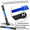BRCatWPark RC Adjustable Turnbuckles Camber Links Upgrades Part for 1/8 Typhon 3S 4WD BLX/Mega 550 1/10 Big Rock 3S 4WD BLX,Navy Blue (Not for Big Rock V1 or V2 Model rc car)