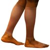 Doc Miller Calf Compression Sleeve Men and Women - 20-30mmHg Shin Splint Compression Sleeve Recover Varicose Veins, Torn Calf and Pain Relief - 1 Pair Calf Sleeves Chocolate Color - Small Size