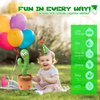 Vrtdlitg Baby Toys Talking Dancing Cactus with Lights and Music, 120 Songs Plush Toys for Kids, Christmas Birthday Gifts for Girls Boys