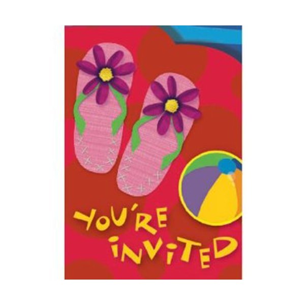 Fun in the Sun Party Invitations