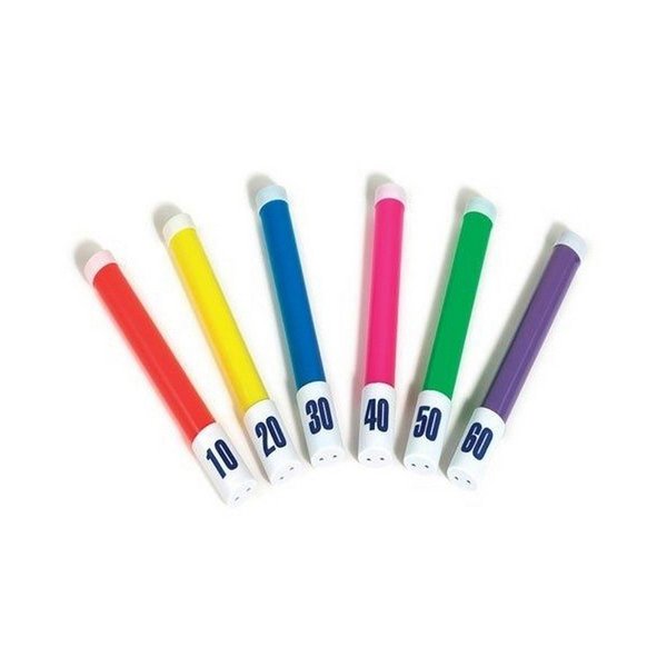 SWIMLINE Dive Flex Sticks Toys 6-Pack Weighted Catch and Retrieval Game for Swimming Pool & Bath Tub for Kids Multi Color Rings Underwater Dive Practice Education Learn