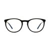 Pixel Eyewear Designer Computer Glasses with Anti-Blue Light Filer, UV Protection, Full Rim, Acetate Frame Black Color - Ventus Style