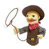 okegztoa 16" Puppets Entriloquist Puppet,Hand Puppets for Kids Plush Cowboy Puppets for Adults with Removable Mouth Puppet for Kids Ages 4-8，Hand Puppet for Adults with Scalable Puppet Control Rod