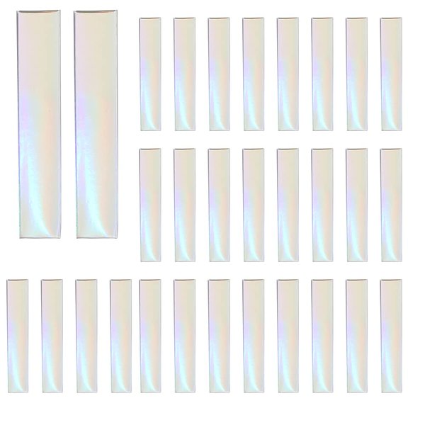 COSIDEA 50 pieces silver lip gloss box 20x20x110 mm mascara tube packaging lipgloss paper box