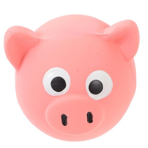 SUPVOX Pet Latex Toys Dog Toy Squeakers Small Dog Toys Puppy Squeaky Toys Puppy Chew for Puppies Pig Head Squeaky Dog Toys Dog Squeaky Toys Dog Toy for Playing Dog Funny Toy