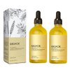 Veganic Natural Rosemary Oil by Carvenchi - For Hair Growth, Reducing Hair Loss & Repairing Dry, Damaged Hair (60ml x 2)