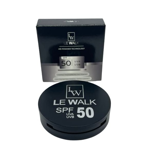 Le walk Compact photoprotective powder Mineral Sunscreen UVA/UVB SPF50 (Bronze)
