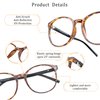 LifeArt Blue Light Blocking Glasses, Anti Eyestrain, Computer Reading Glasses, Gaming Glasses, TV Glasses for Women Men, Anti Glare (Tortoise, 1.00 Magnification)