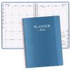 2024 Planner - Large 2024 Weekly & Monthly Planner, 8.5" X 11" Planner 2024 from January 2024 - December 2024, Perfect to Organize Your Daily Life, Blue
