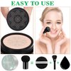 Mushroom Head Air Cushion CC Cream BB Cream Cushion Foundation Moisturizing Full Coverage Foundation Concealer Lasting Foundation Makeup Tone Makeup Base Primer（Natural）
