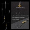 Dyxssm Fishing Hook and Leader, Fishing Rig Hooks with Wire Line Leader (14#)