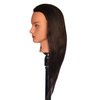 HairZtar Human Hair 18-20" Mannequin Head Hairdresser Training Head Manikin Cosmetology Doll Head (CORA)