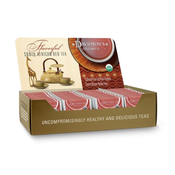Davidson's Organics, South African Rooibos, 100-count Individually Wrapped Tea Bags