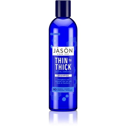 Jason Thin-To-Thick Hair Thickening Shampoo 8 oz (Pack of 4)