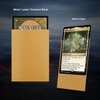 100ct Gold Card Sleeves, Metallic Luster Matte Textured Back Trading Card Sleeves for MTG, PK, Lorcana, Sports, Game Cards 2.5" x 3.5" 66x92mm