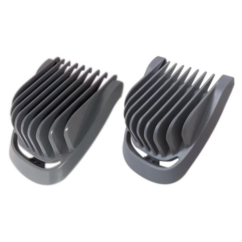 GRABOTE 2024 New Replacement 1mm+2mm Hair Comb for P-hilips N-orelco Blade MG3750, MG5750, MG7750, MG7770, MG7790 Models
