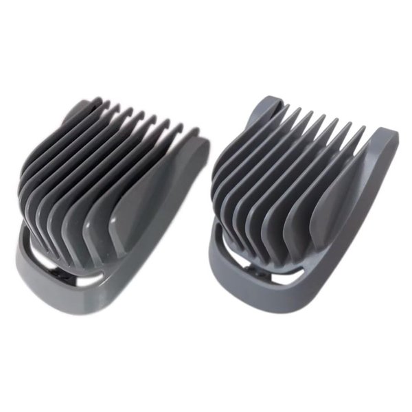 GRABOTE 2024 New Replacement 1mm+2mm Hair Comb for P-hilips N-orelco Blade MG3750, MG5750, MG7750, MG7770, MG7790 Models