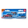 Siku 1651, Jeep with Horse Trailer, Metal/Plastic, Multicolour, Incl. 1 Toy Horse, Opening Loading Flap