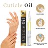 ECCO PURE Cuticle Oil Pen with Milk & Honey - Nail and Cuticle Protector - Nail Care and Nail Growth Treatment - Acrylic Nail Art Accessory - Contains Vitamin E