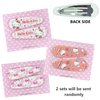 Hello Kitty Hair Pin Accessories 4pcs Set Hair Clip Barrette Gift For Girls