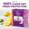 Poise Incontinence Pads & Postpartum Incontinence Pads, 4 Drop Moderate Absorbency, Long Length, 16 Count, Packaging