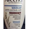 AVEENO Active Naturals Skin Relief Gentle Scent Body Wash, Nourishing Coconut 12 oz (Pack of 6)