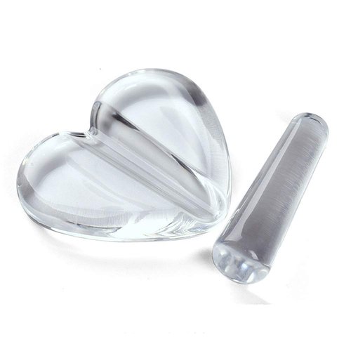 1 Set Acrylic Professional Embossed Mold Nail Art Tools Heart Shape Nail Art Equipments Metal Frame Bending Curve Shaping Press Tools for Nail Salon and Home Nail Art Decors Design, Clear